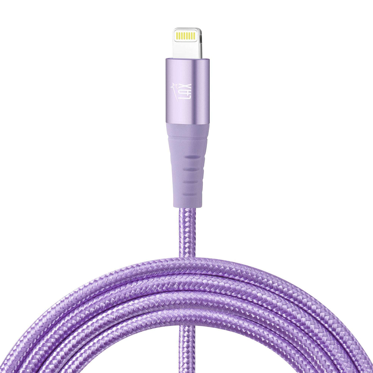 Apple MFI Certified Durable Braided Lightning Charging Cable for iPhone