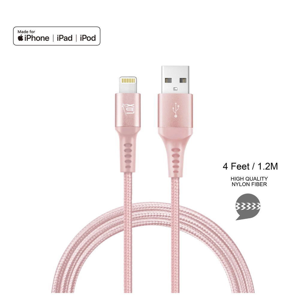 Durable Braided iPhone Compatible Charging Cable