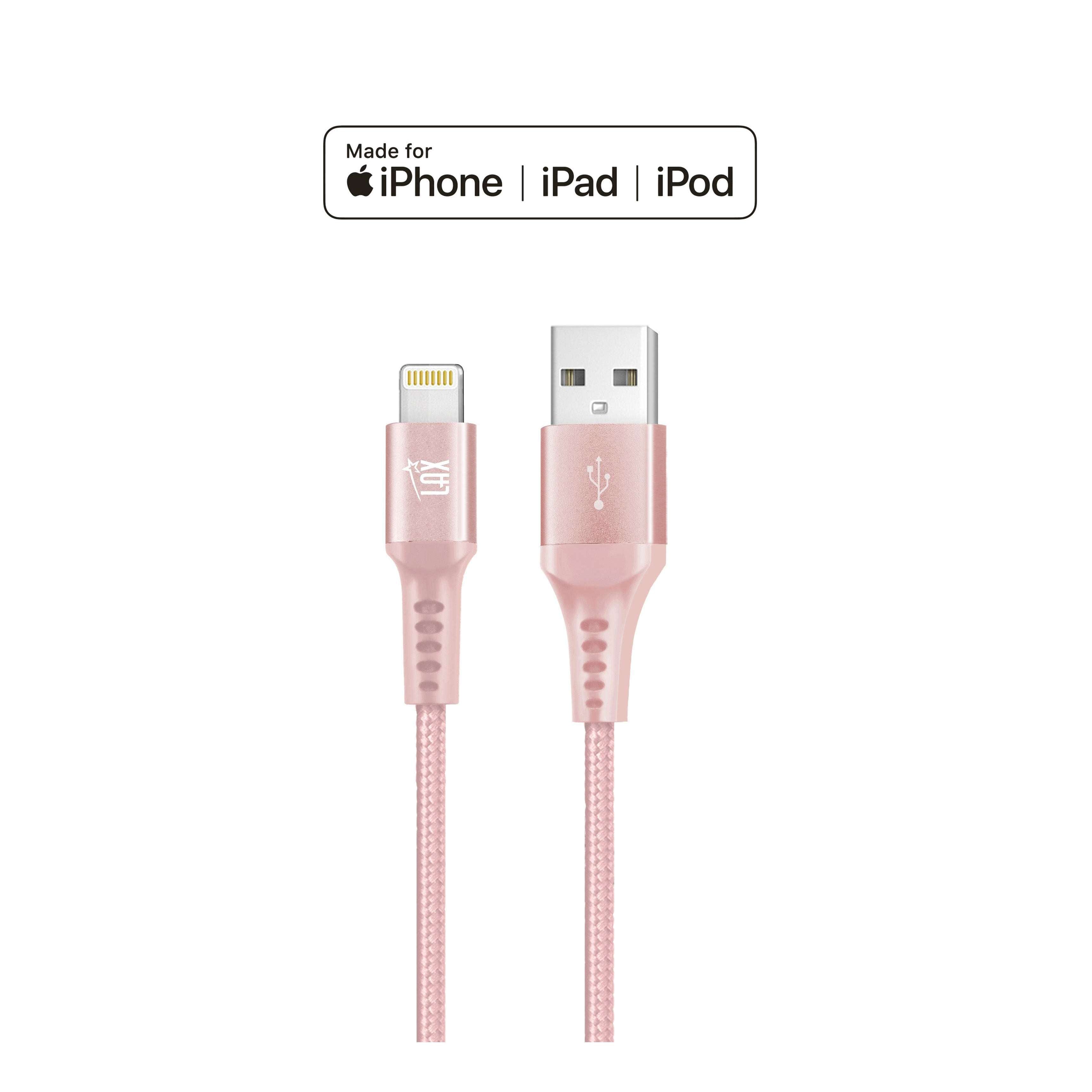 Durable Braided iPhone Compatible Charging Cable