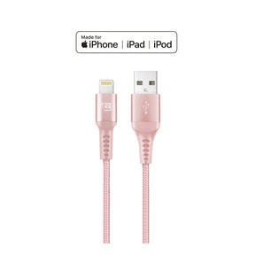 Apple MFI Certified Durable Braided Lightning Charging Cable for iPhone