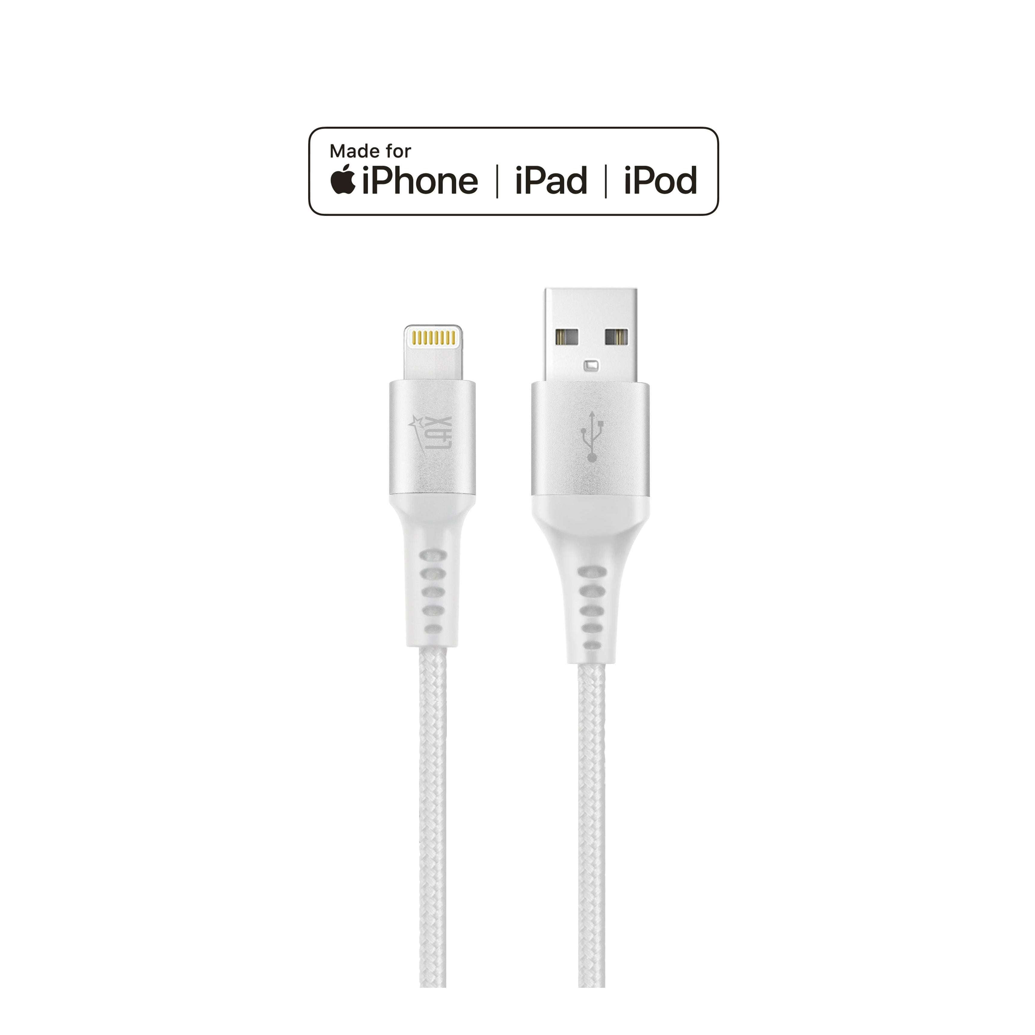 Durable Braided iPhone Compatible Charging Cable