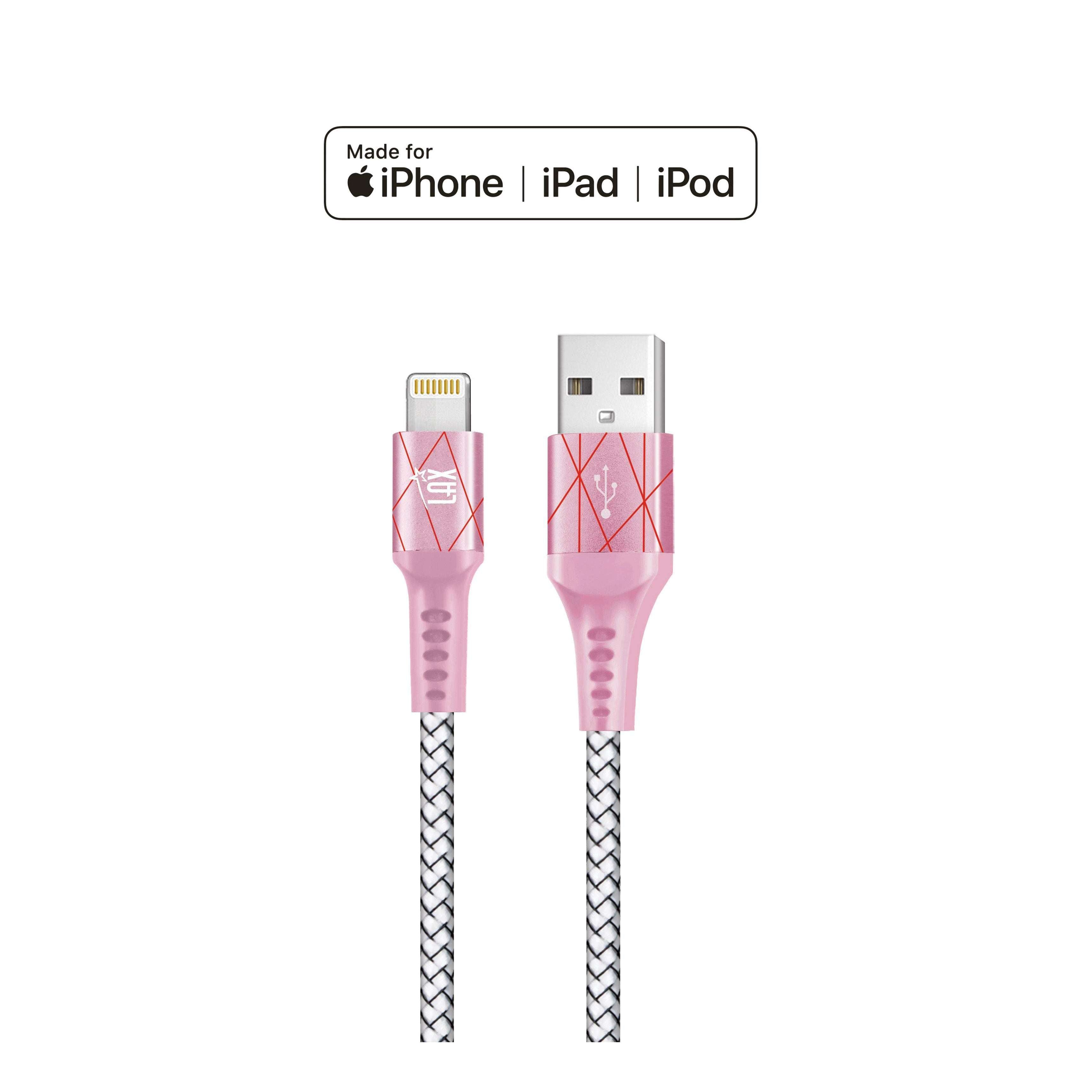 Durable Braided iPhone Compatible Charging Cable
