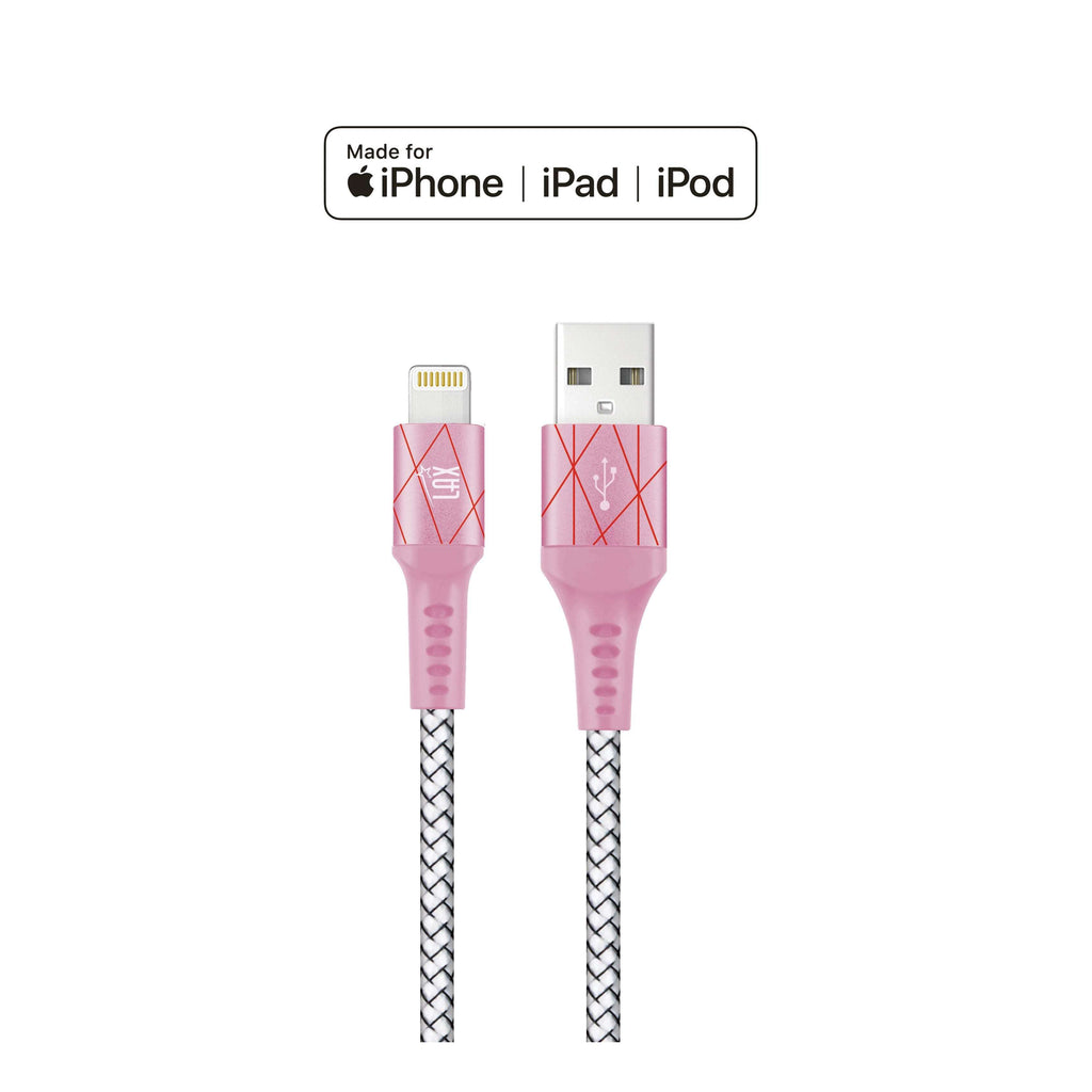 Durable Braided iPhone Compatible Charging Cable