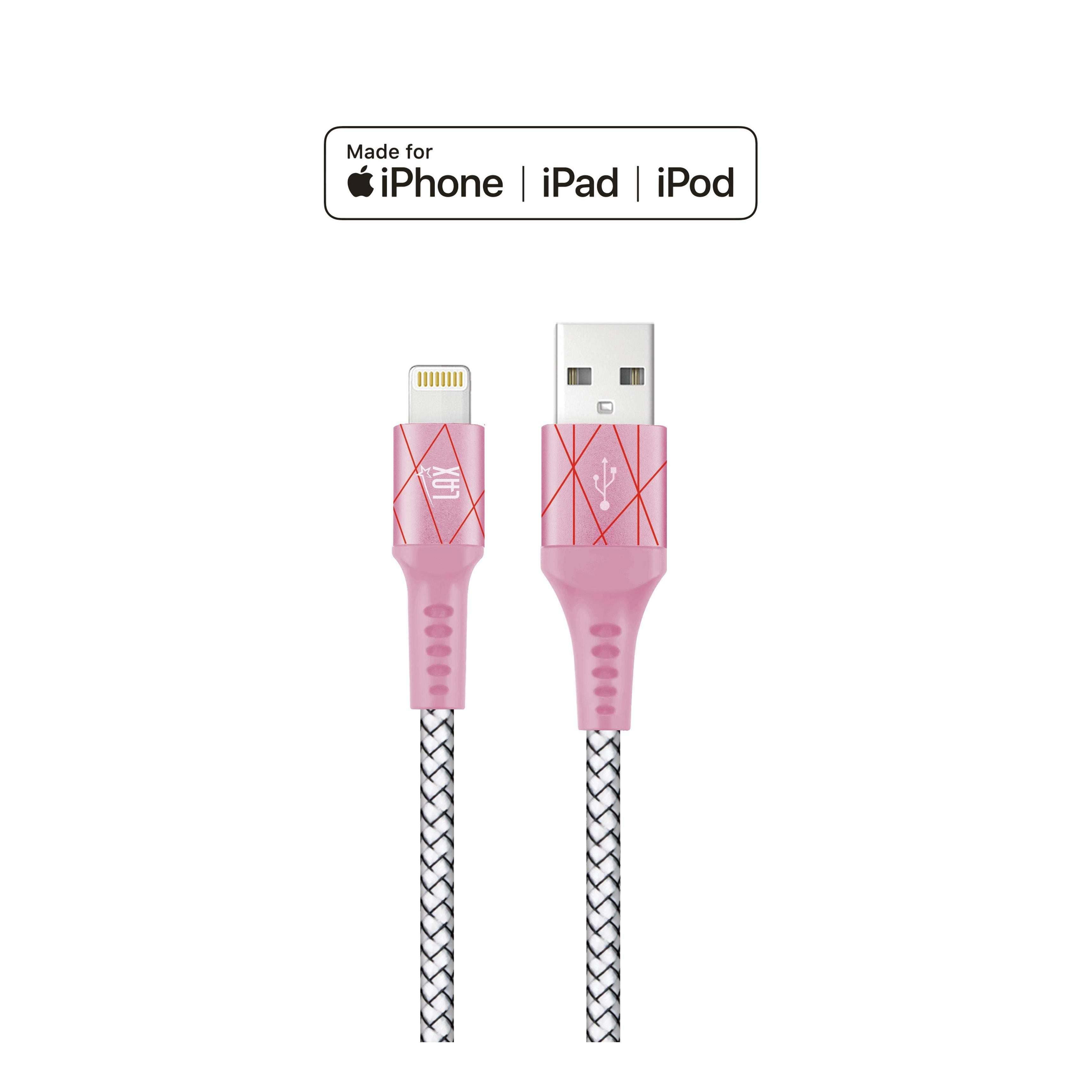 Durable Braided iPhone Compatible Charging Cable