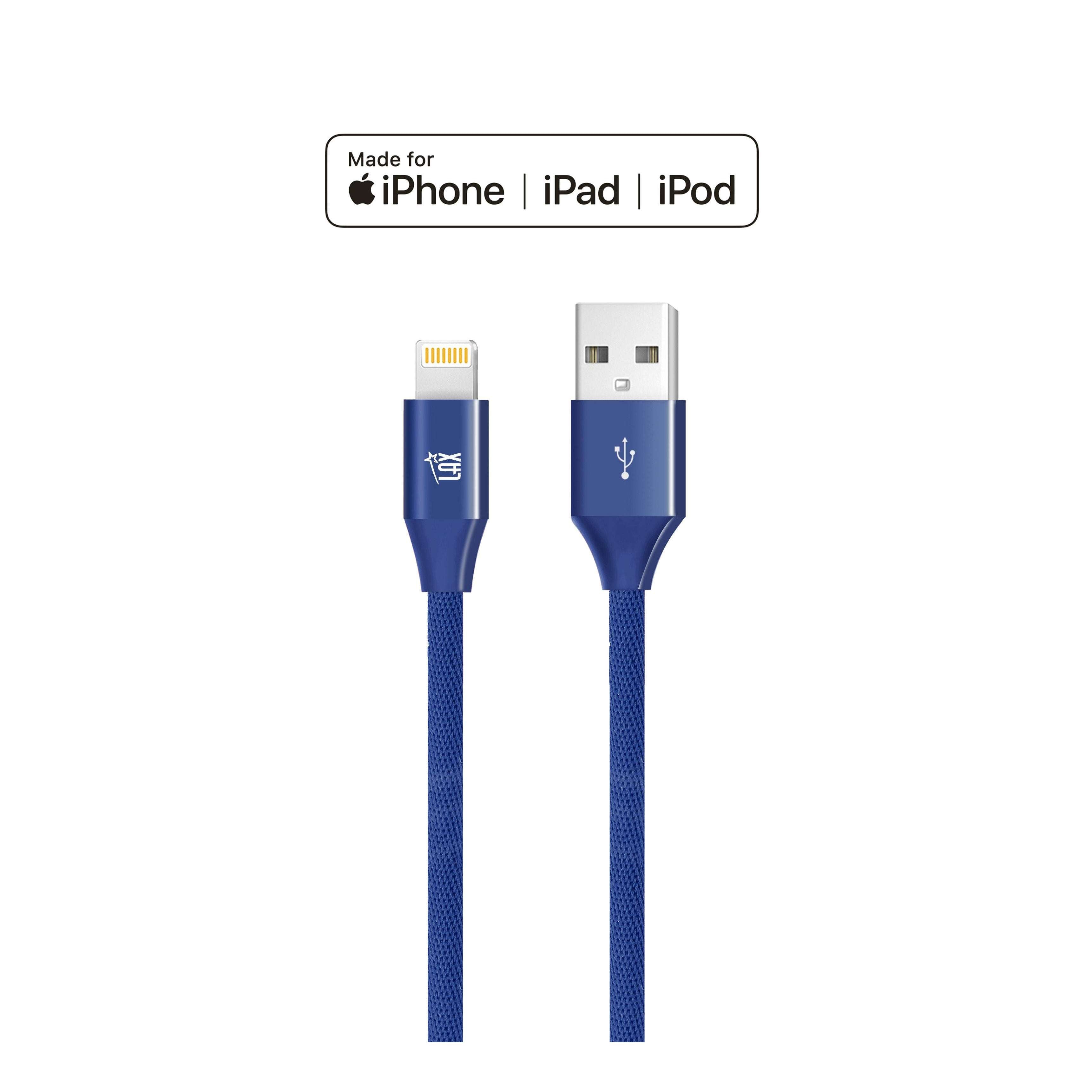 Durable Braided iPhone Compatible Charging Cable