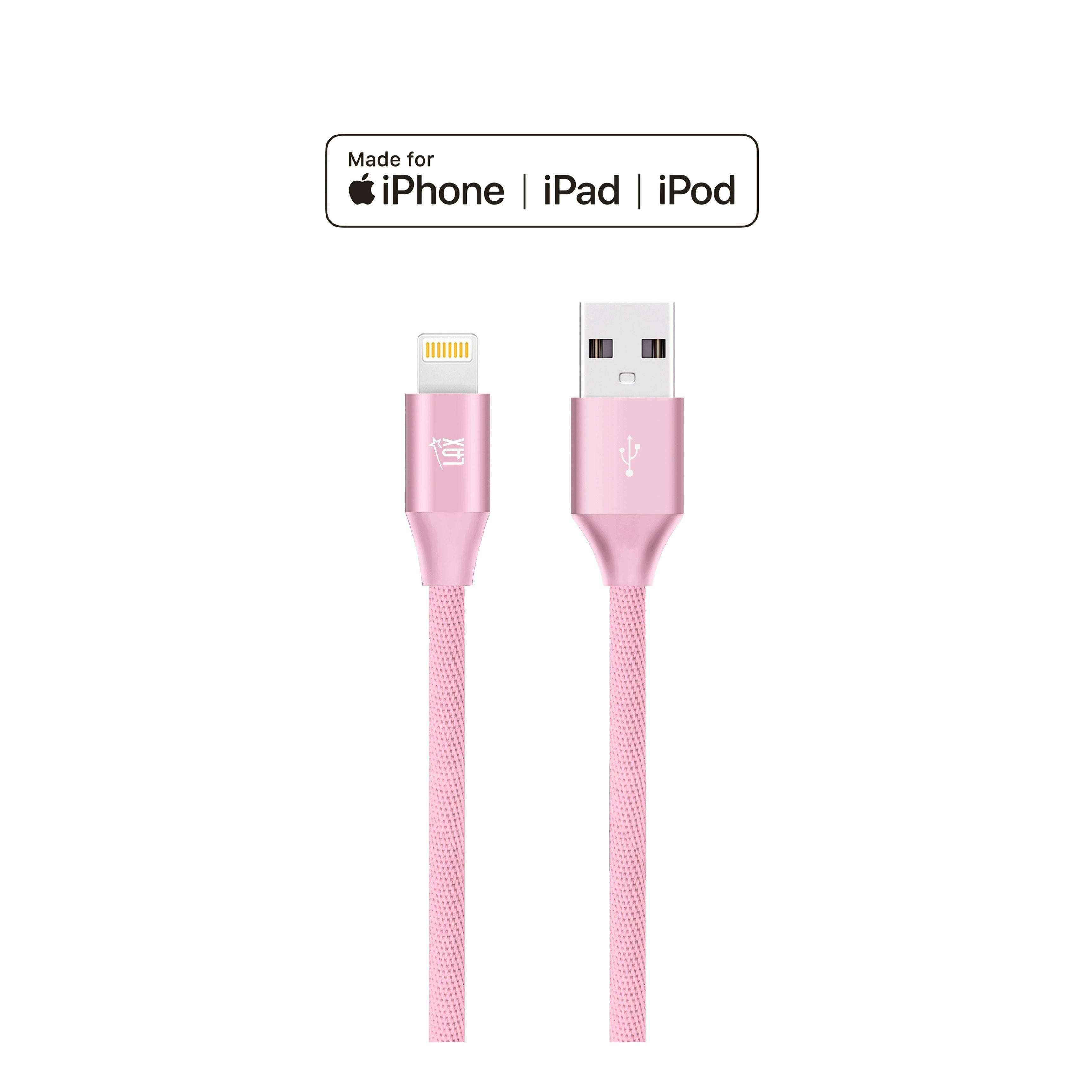 Durable Braided iPhone Compatible Charging Cable