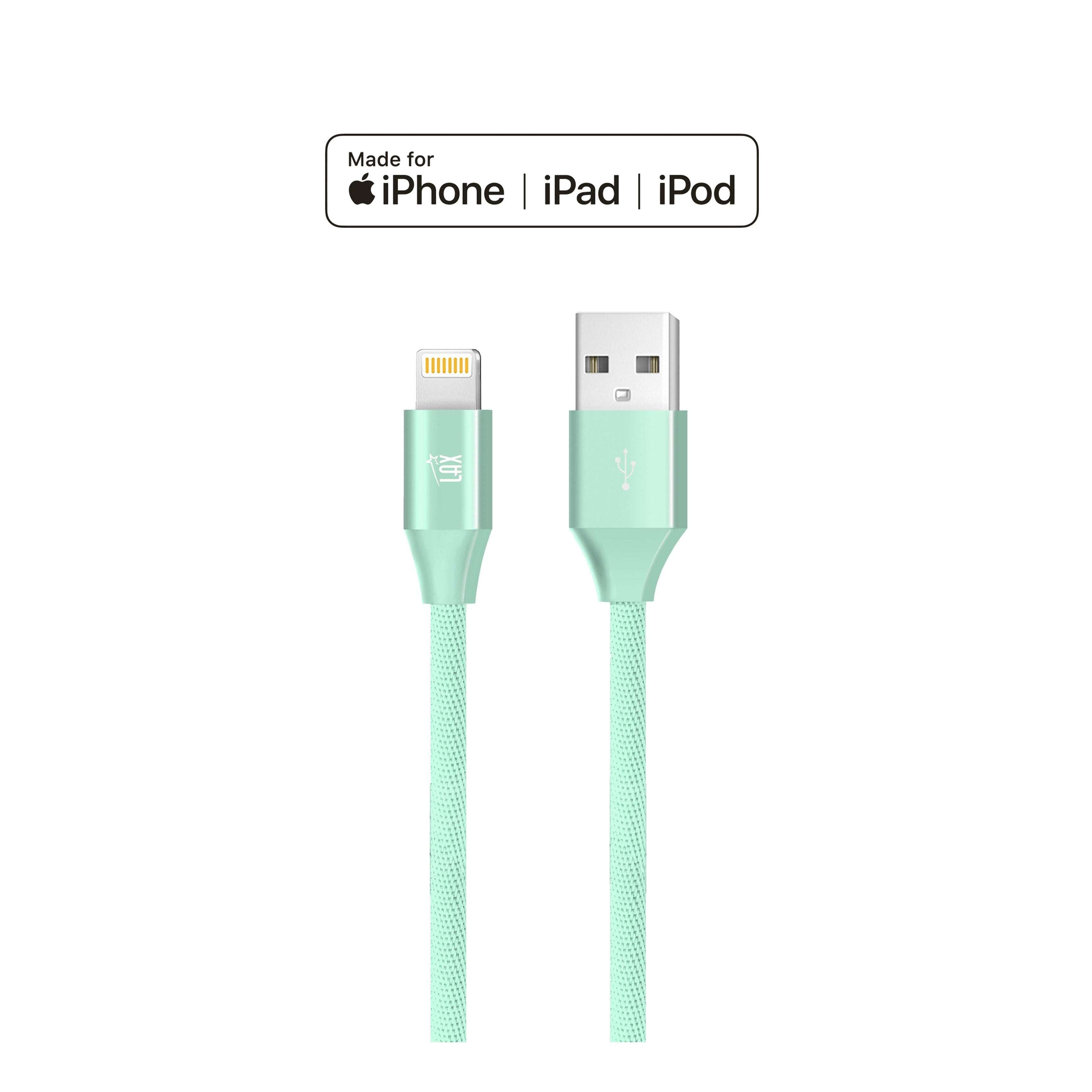 Durable Braided iPhone Compatible Charging Cable