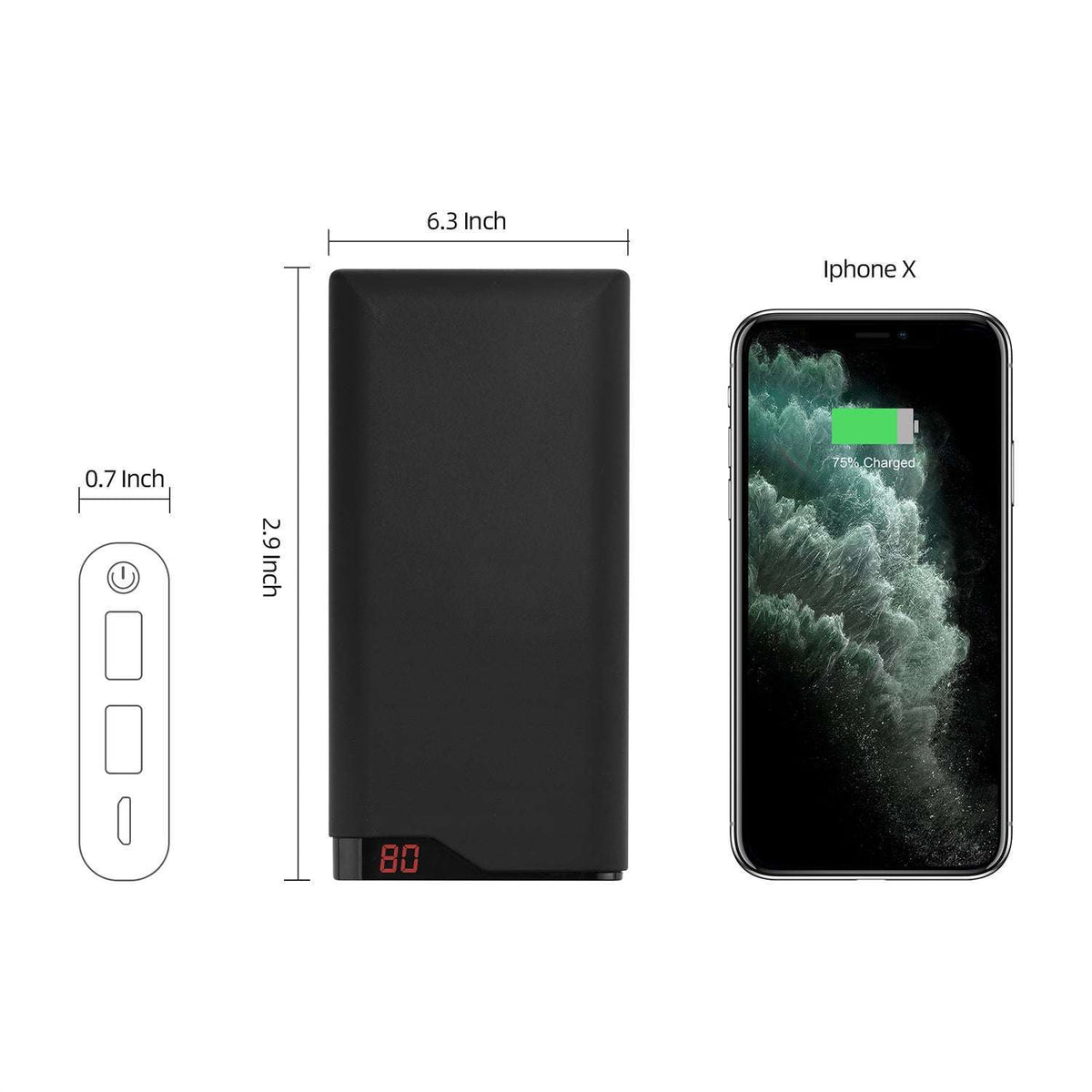 Ultra Slim 20,000mAh Max Portable Power Bank