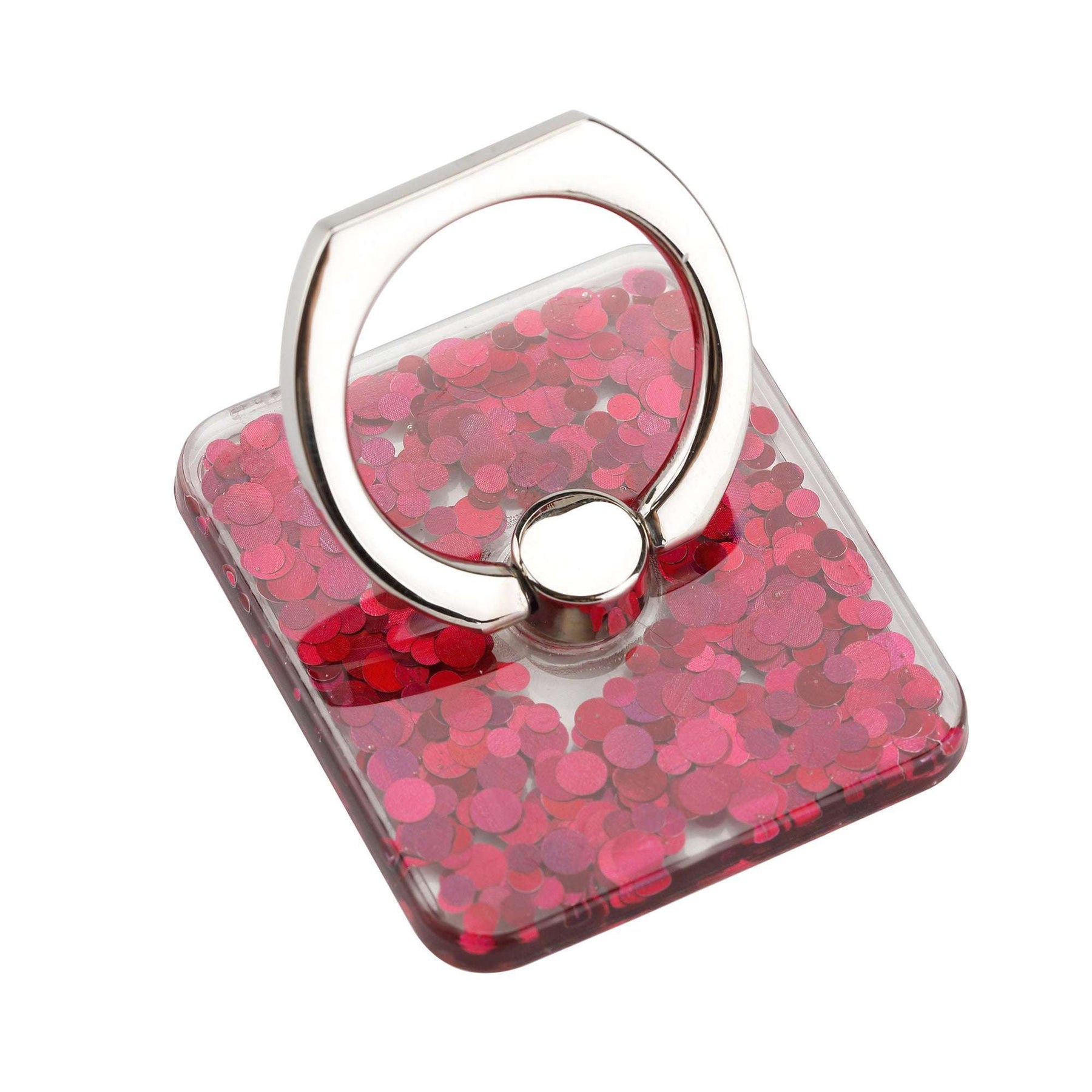 Secure Grip Phone Holder Ring & Stand - 360° Rotation (Glitter Series)