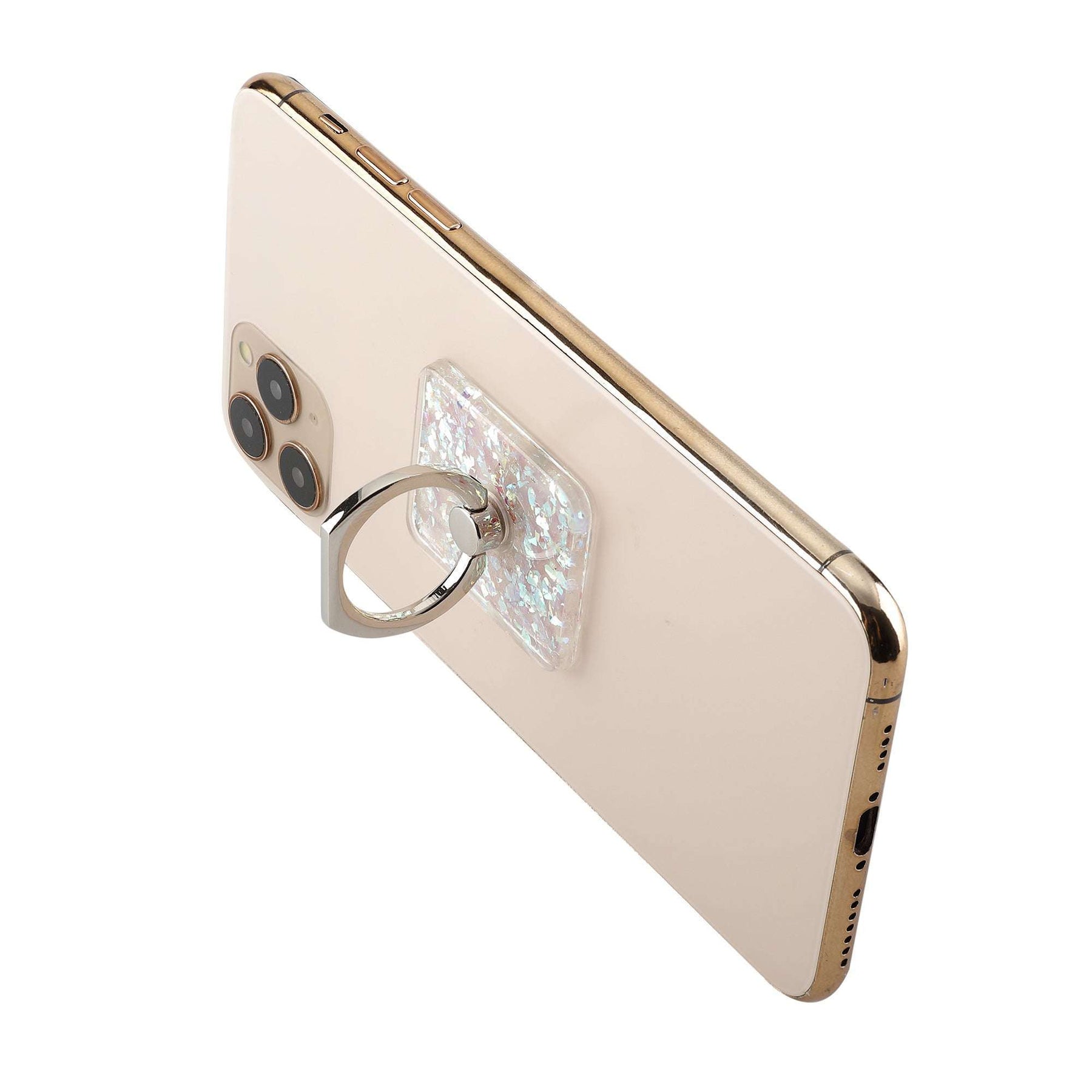 Secure Grip Phone Holder Ring & Stand - 360° Rotation (Glitter Series)