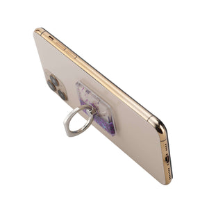 Secure Grip Phone Holder Ring & Stand - 360° Rotation (Glitter Series)