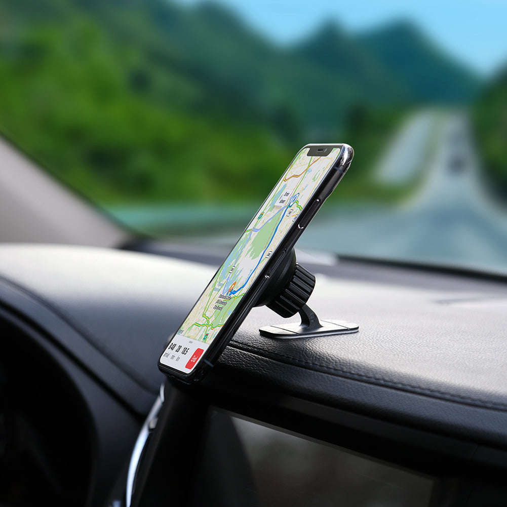  OLAIKE Magnetic Car Mount for Auto - Bendable Base - Support  Angle Adjustment - Stick to Flat or Oblique Car face with 3M Tape,  (Non-fits New Auto 2nd Gen, 2022 Release)
