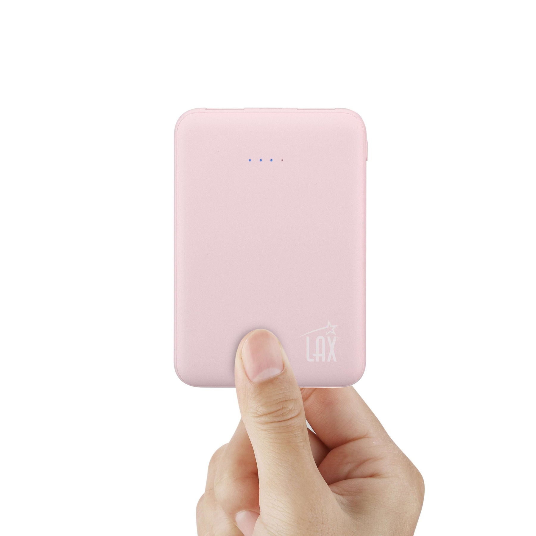 Rubberized 6600 mAh Dual USB Compact Power Bank