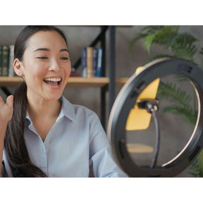 Selfie Ring LED Light Stand with Tripod