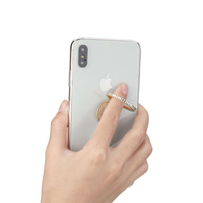 Sparkle Secure Grip Phone Holder Ring & Stand - 360° Rotation