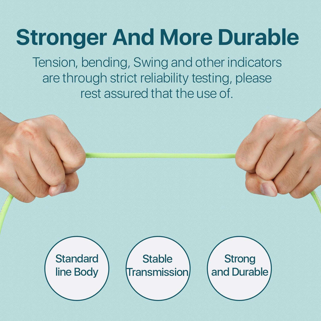 USB to iPhone Cable - Glow in the Dark Cable - Fast Charging Cable (10ft)