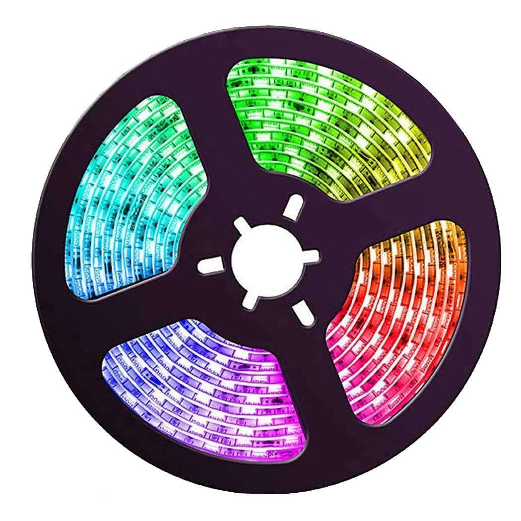 Color Changing USB LED Light Strip with Remote for Gaming