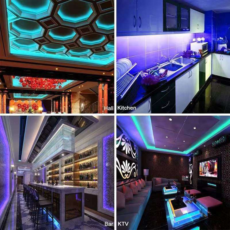 Color Changing USB LED Light Strip with Remote for Gaming