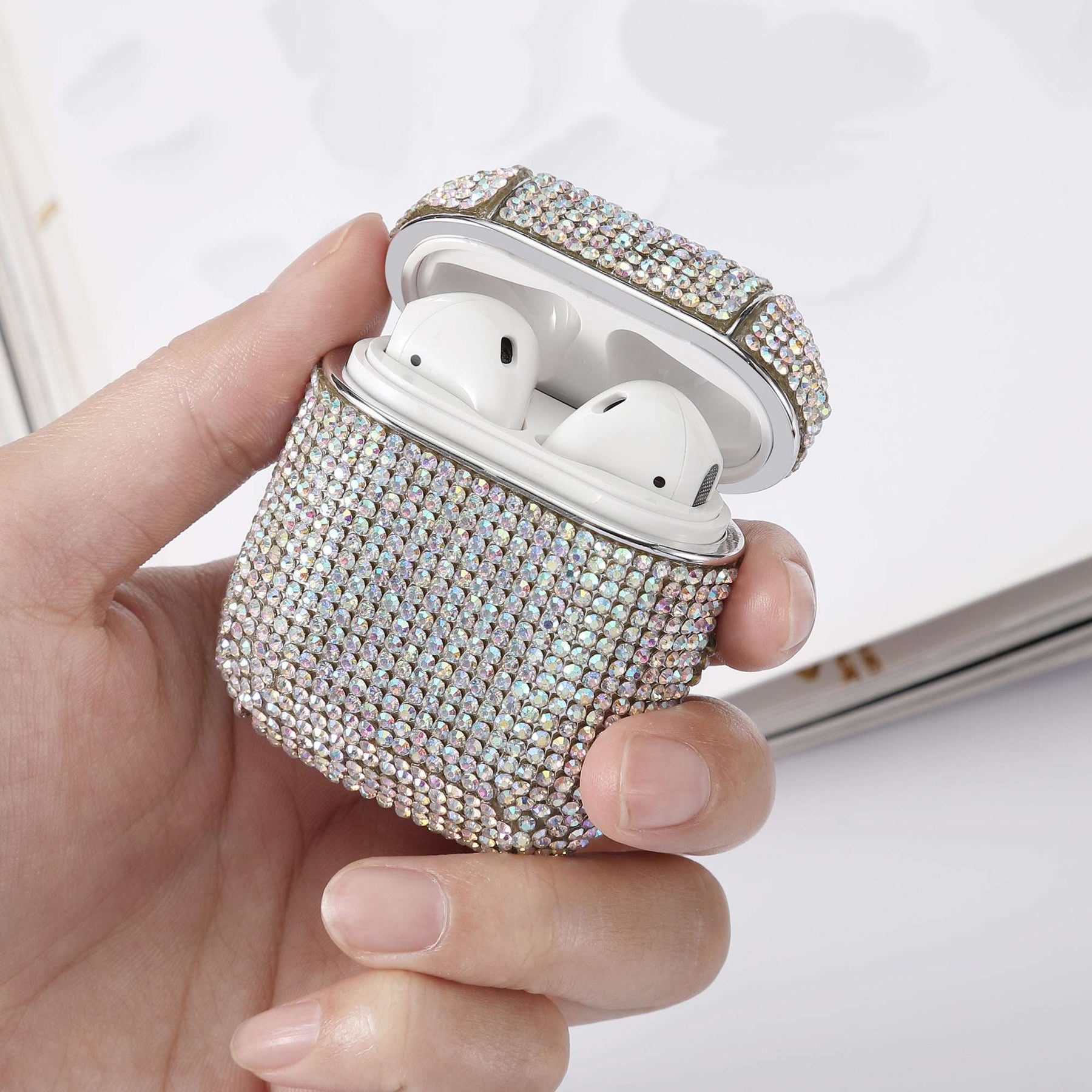 Protective Rhinestones Cases for Apple Airpods (Gen 1&2)