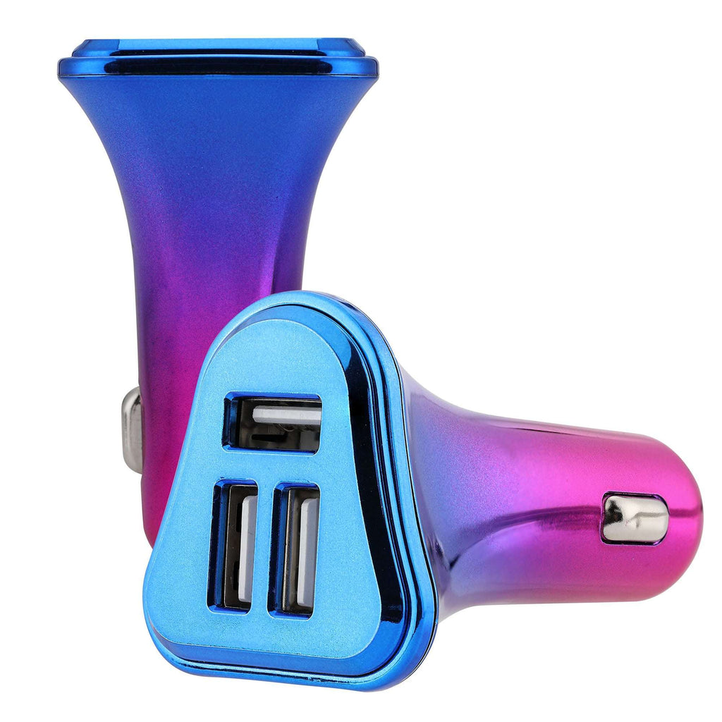 Rapid Charging 3-Port USB Car Charger