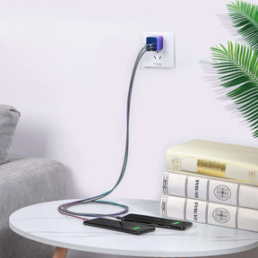 Rapid Charging Dual USB Wall Charger