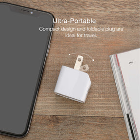 Rapid Charging Dual USB Wall Charger
