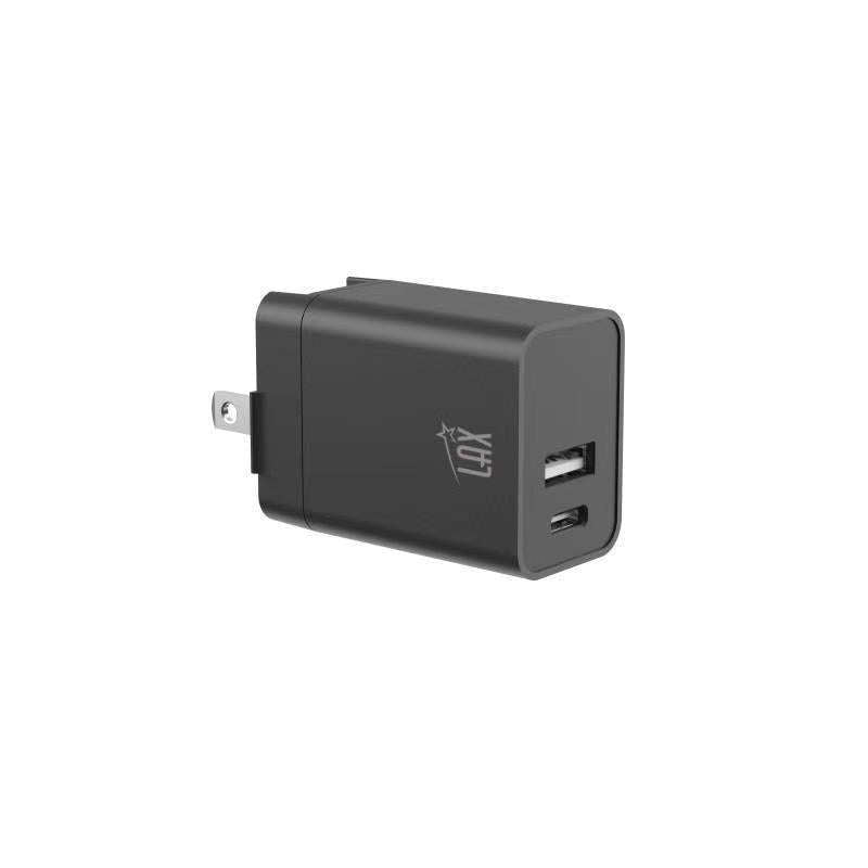 USB-PD 20W 2-Port Wall Charger USB-C & USB-A