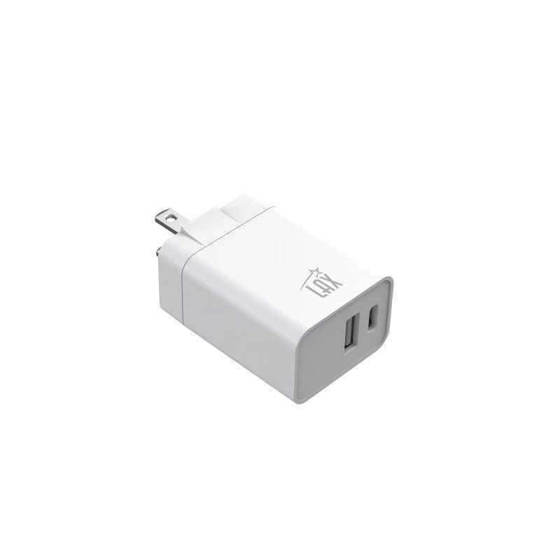 USB-PD 20W 2-Port Wall Charger USB-C & USB-A